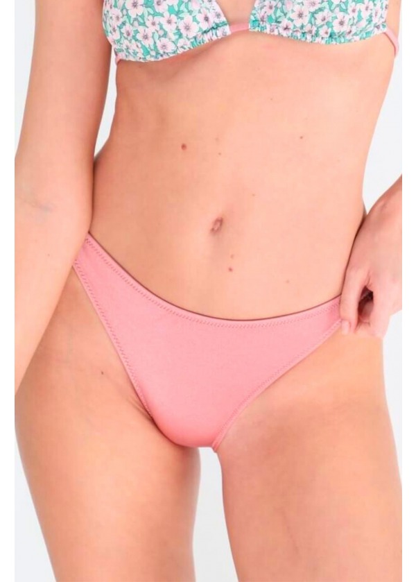 Çiçek Desenli Üçgen Bikini Alt