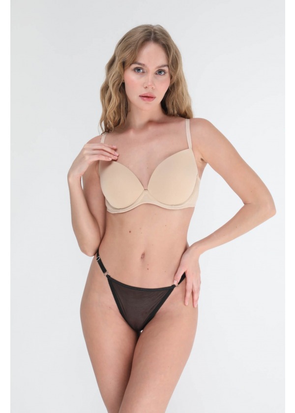 Ten Rengi Dikişsiz Push-Up Sütyen