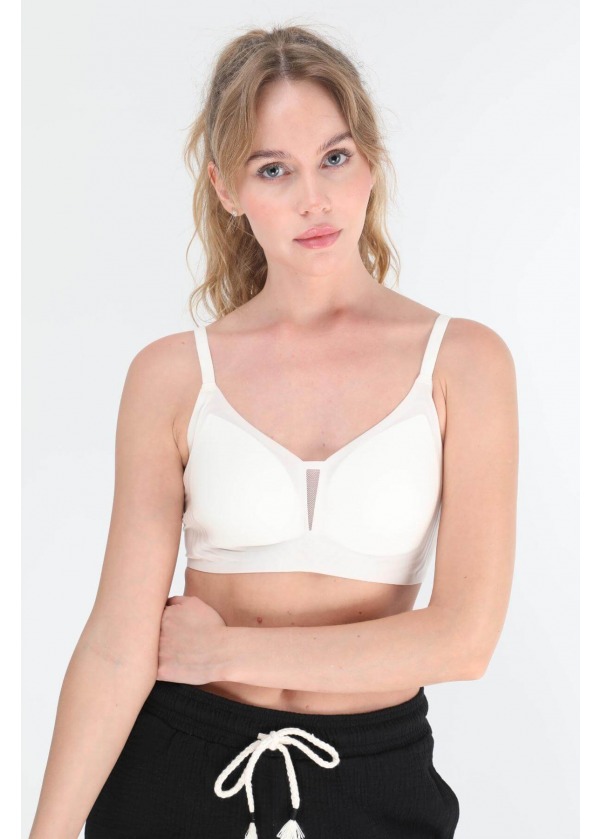 Ultra Soft V File Hafif Destekli Günlük Spor Sütyen